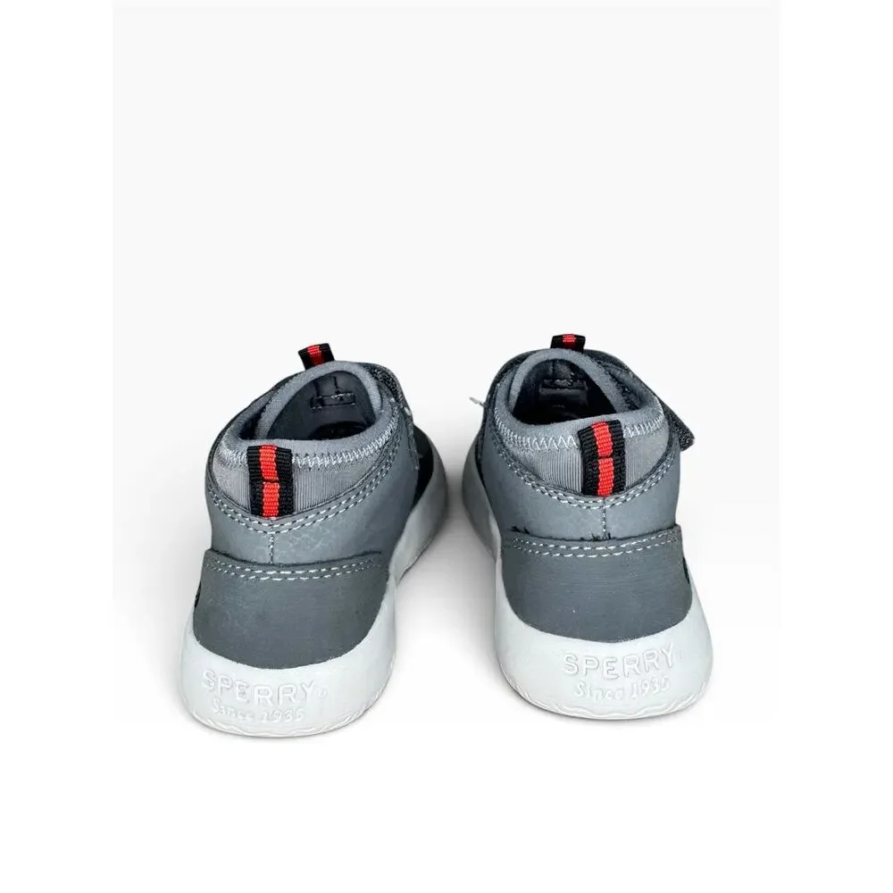 Sperry Coastal Break Grey Chukka Toddler Shoes sz 7